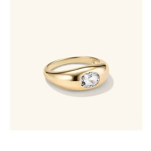 Mejuri candy dome oval ring NWT *sold out on Mejuri
